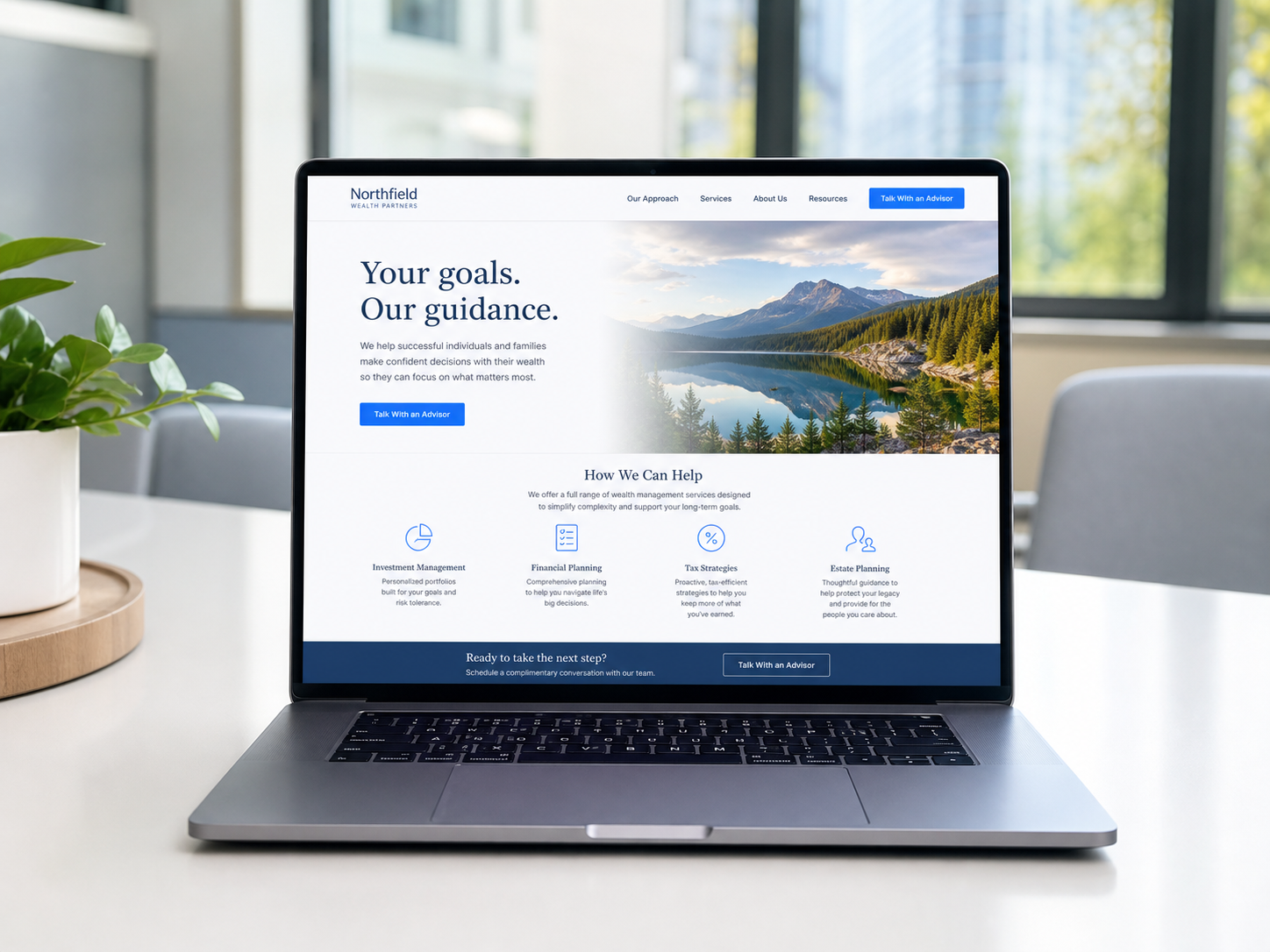 Website changing to the right service path