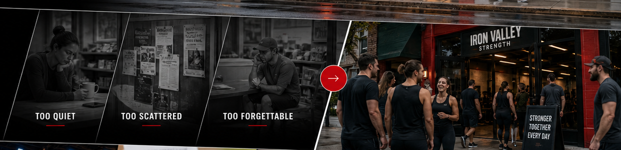 A sequence of real local business encounters